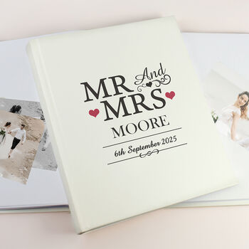 Personalised Mr And Mrs Photo Album, 2 of 5
