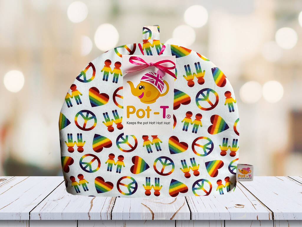 Pride Pattern Insulated Tea Cosy, 1 of 7