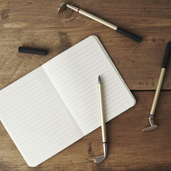 Set Of Three Fairways Golf Club Pens In Gift Box, 2 of 9