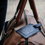 Italian Leather Personalised Initials Luggage Tag, thumbnail 2 of 9