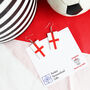Lioness Flag Earrings World Cup 2023, thumbnail 2 of 5