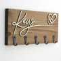 Wooden Wall Key Hooks, thumbnail 3 of 10