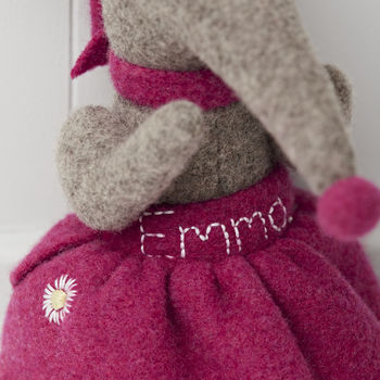 Shrew Soft Toy Personalised And Handmade, 5 of 9