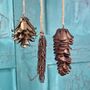 Vintage Pinecone Decorations Ltew002, thumbnail 1 of 8