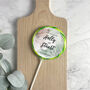 Elegant Floral Wedding Favour Giant Lollipops, thumbnail 1 of 4