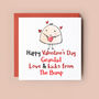 Happy Valentine's Day Grandfather From The Bump Card, thumbnail 1 of 4