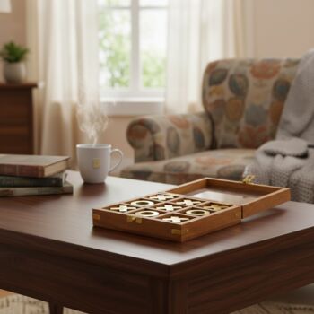 Sports Tour Bus Personalised Tic Tac Toe, 12 of 12