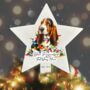 Personalised Basset Hound In Christmas Lights, thumbnail 4 of 10