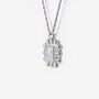 Soap And Bubble Moonstone Silver Pendant, thumbnail 4 of 6