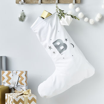 Little Star Personalised Christmas Stocking, 2 of 6