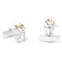 Stag Cufflinks In Sterling Silver And 18 Carat Gold, thumbnail 3 of 3