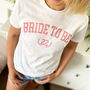 Personalised Bride Squad Hen Party T Shirt, thumbnail 1 of 7