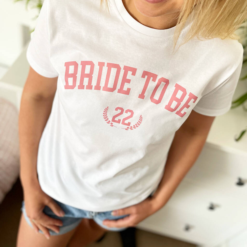 Personalised Bride Squad Hen Party T Shirt, 1 of 7