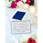 Handwritten Correspondence Cards With Lined Envelopes, thumbnail 6 of 9