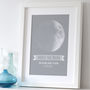 'Under This Moon' Personalised Print, thumbnail 2 of 8