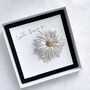 Statement Daisy Gold And Silver Brooch | Flower Pin Gift For Her, thumbnail 5 of 11