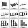 Six Cubes Storage Boxes Ladder Storage Organiser Unit, thumbnail 8 of 9