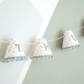 Personalised Fairy Lights In Blue, 7 of 12