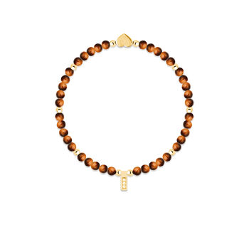Tiger's Eye And Gold Beads Healing Crystals Bracelet Gift, 3 of 5