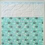 New Baby Blanket With Elephants, Baby Shower Gift, thumbnail 4 of 12