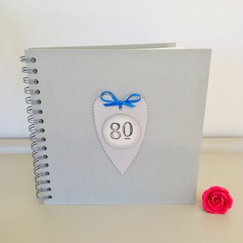 80th Birthday Memories Album / Keepsake Book ~ Boxed, 2 of 4