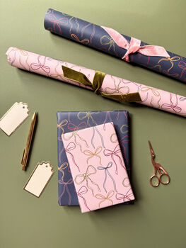 Luxury Bow Pattern Wrapping Paper, 10 of 11
