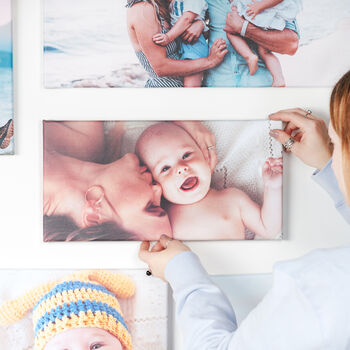 Personalised New Baby Photo Canvas, 2 of 7
