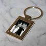 Personalised Rectangle Photo Keyring, thumbnail 1 of 2