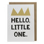 'Hello, Little One' Greetings Card, thumbnail 3 of 3