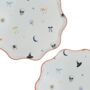 Halloween Patterned Large Party Plates X 12, thumbnail 2 of 2