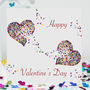 Two Butterfly Hearts Butterflies Valentine's Day Card, thumbnail 1 of 10