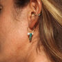 Giada Sugati Beaded Hoop Earrings, thumbnail 2 of 7