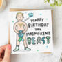 'Magnificent Beast' Birthday Card, thumbnail 4 of 11