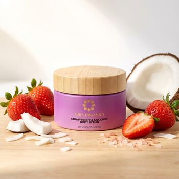 Organic Body Scrub Strawberry And Coconut, 4 of 5