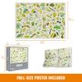 Cloudberries Green – 1000 Piece Jigsaw Puzzle, thumbnail 4 of 6
