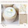 Personalised Edible Cocktail And Cupcake Toppers, thumbnail 2 of 4