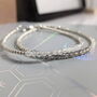 Rainbow Moonstone And Sterling Silver Bracelet, thumbnail 8 of 12