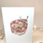 Oh Deer Christmas Cards Pack Of Five, thumbnail 2 of 4