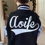 Custom Kids Varsity Jacket Personalised Sports Jacket, thumbnail 9 of 12