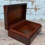 Gift For Mum; Wooden Floral Christmas Eve Box, thumbnail 4 of 7