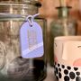 Personalised Leather Reward Jar Label For Kids, thumbnail 4 of 4