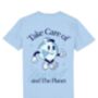 Take Care Of Yourself And The Planet Unisex Graphic T Shirt, thumbnail 4 of 8