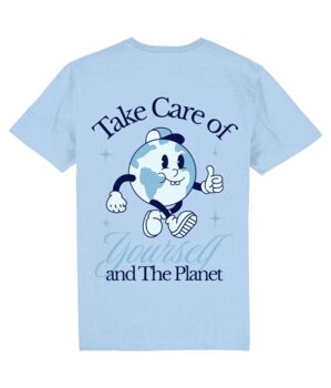 Take Care Of Yourself And The Planet Unisex Graphic T Shirt, 4 of 8