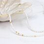 Dainty Freshwater Pearl Beaded Necklace, thumbnail 10 of 12