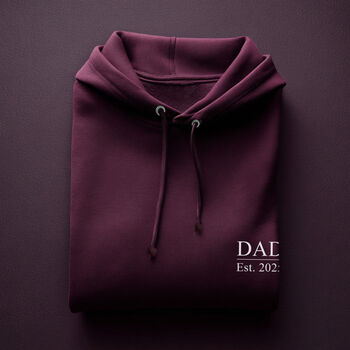 Personalised Initials And Est. Year Hoodie – Custom Gift, 2 of 10