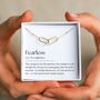 Fearless Necklace – Inspirational Gift, thumbnail 1 of 6