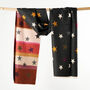 Star Reversible Winter Scarf, thumbnail 3 of 8