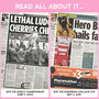 Gloucester Personalised Rugby Union Newspaper Book, thumbnail 9 of 12