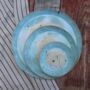 Handmade Ceramic Coastal Blue Side Plate, thumbnail 1 of 4