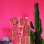 Cactus Cacti Clear Acrylic Vinyl Plaque Decor, thumbnail 3 of 8